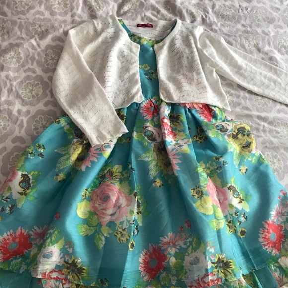 Bonnie Jean Easter/Spring Dress 6X - Picture 1 of 7